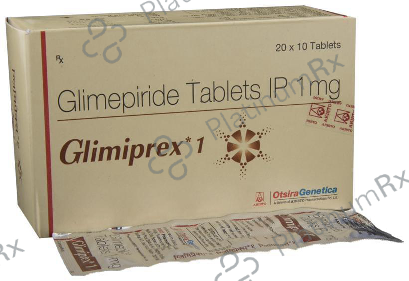 Glimiprex 1mg Tablet 10s