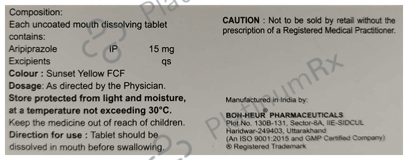 Arpisam 15mg Tablet