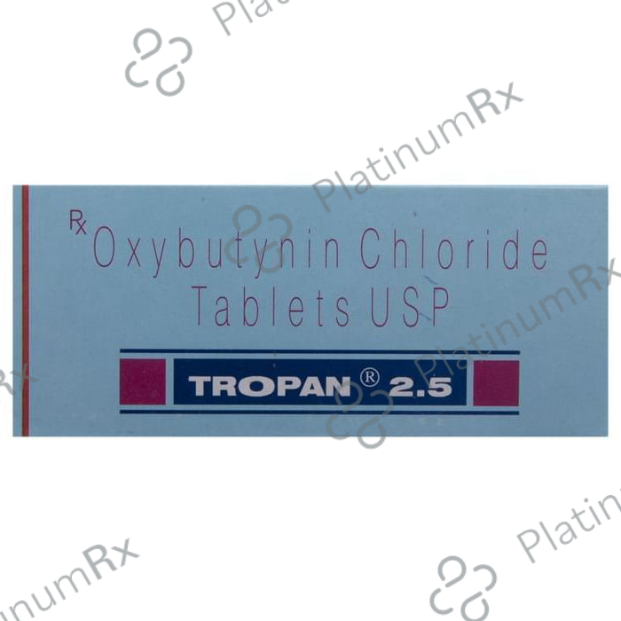 Tropan 2.5mg Tablet 10s