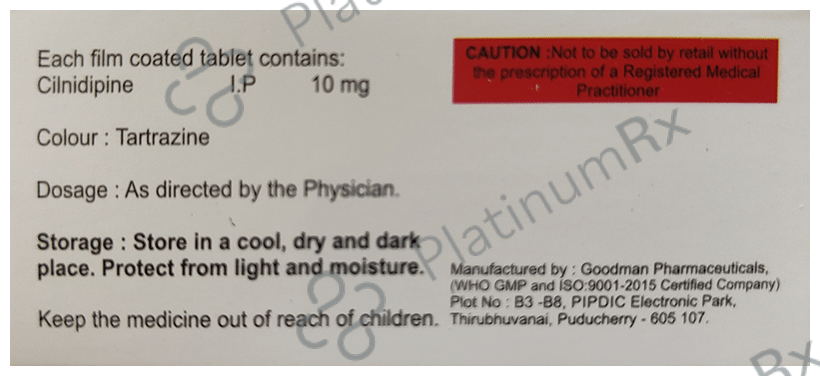 Cilacil 10 Tablet