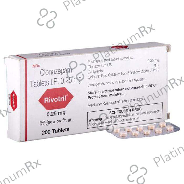 Rivotril 0.25mg Tablet