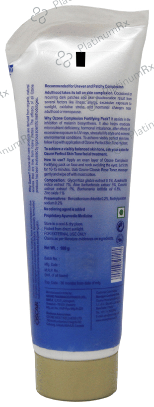 Ozone Complexion Fortifying Pack