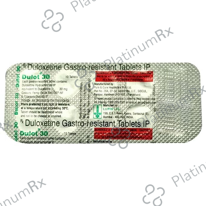 Dulot 30mg Tablet 10s