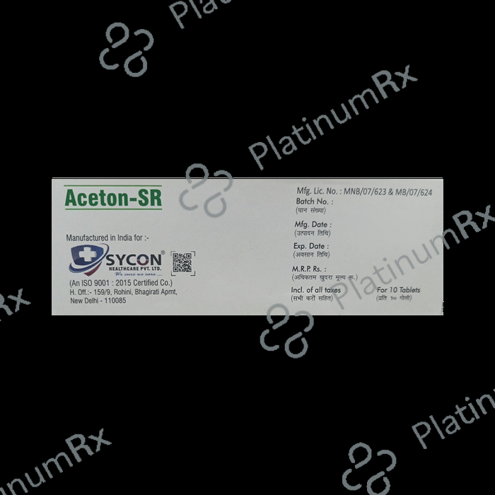 Aceton-SR Tablet