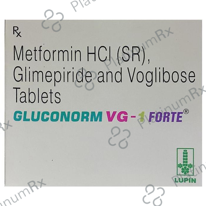 Gluconorm VG 1 Forte Tablet SR 15s