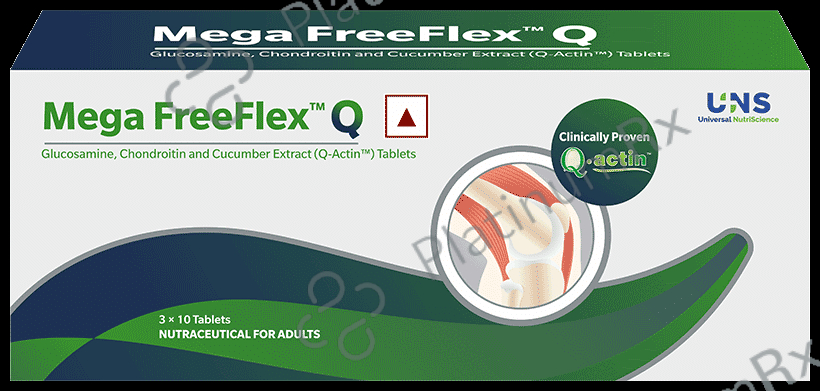 Mega FreeFlex Q Tablet (10 Each) 3 strips