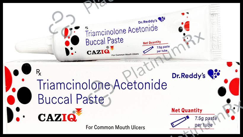 Caziq 0.1% Buccal Paste 7.5gm