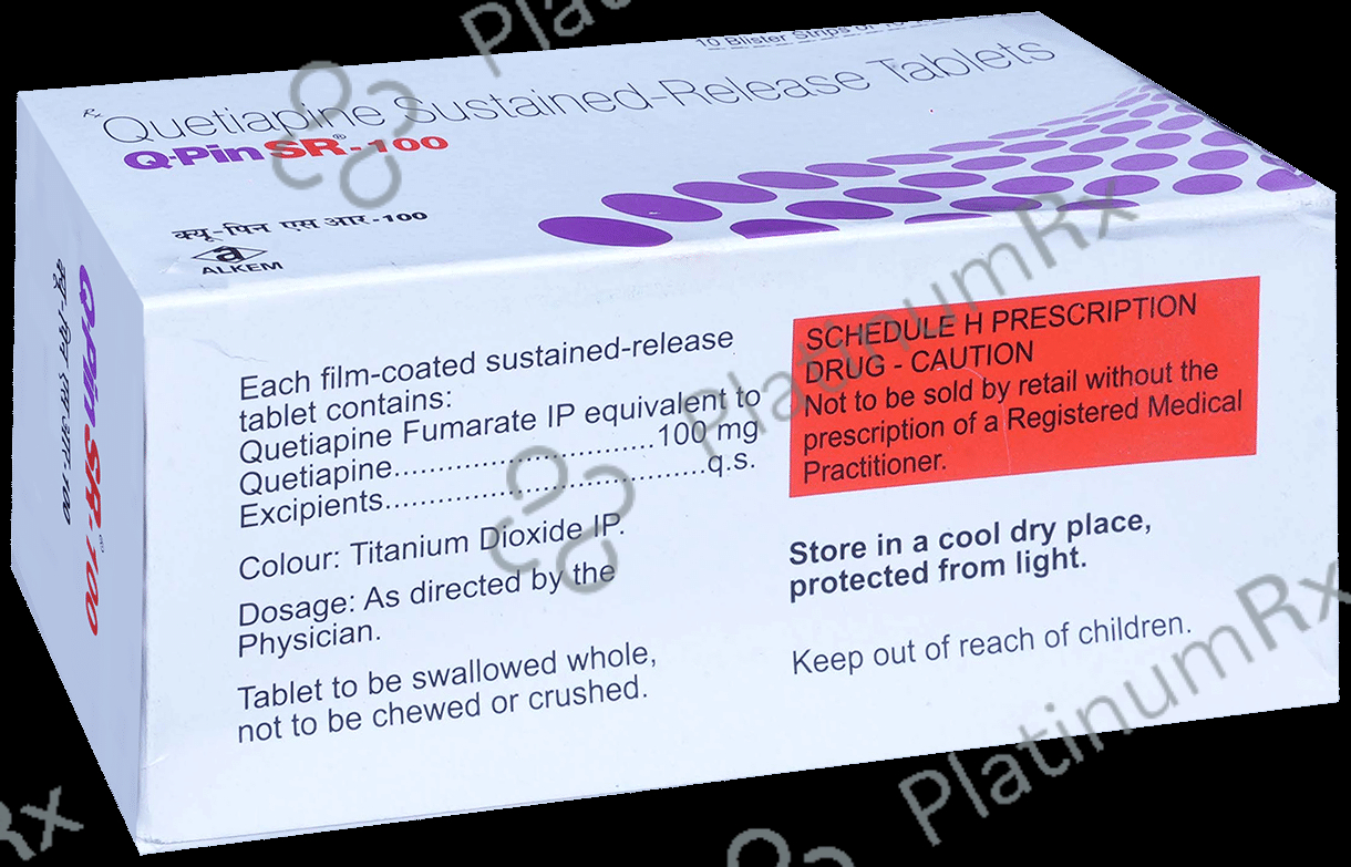 Q Pin SR 100mg Tablet 10s
