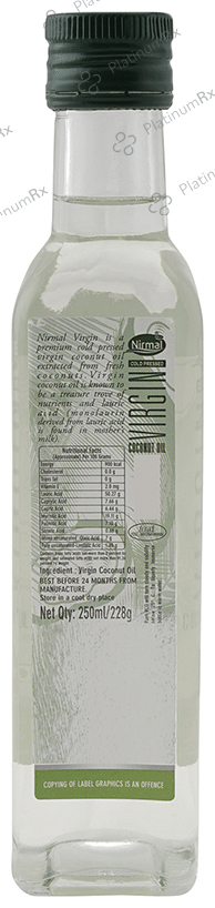 KLF Nirmal Virgin Coconut Oil (Glass) 250 ml