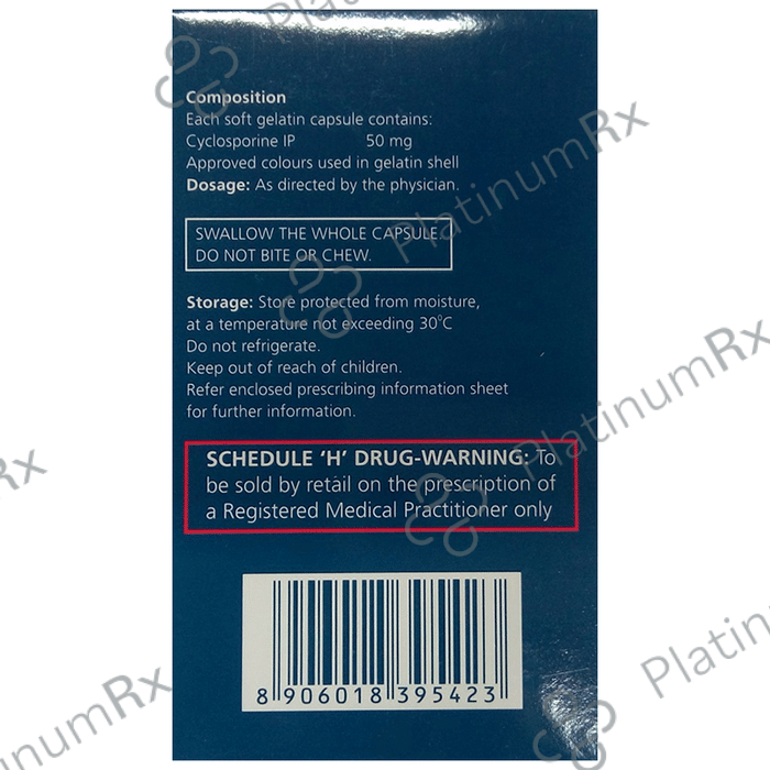 Psorid 50mg Capsule 5s