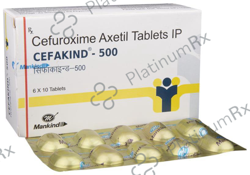 Cefakind 500mg Tablet 10s