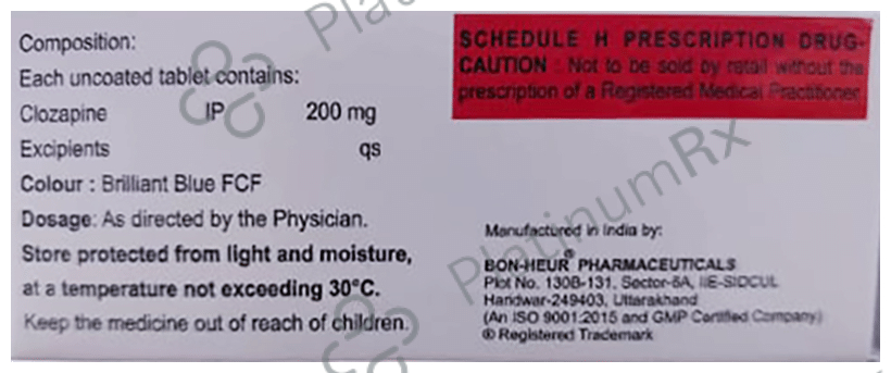 Clozazap 200 Tablet