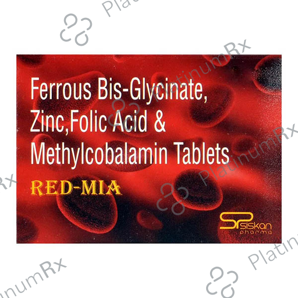 Red Mia Tablet 10s