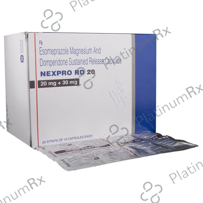 Nexpro RD 30/20mg SR Capsule 10s