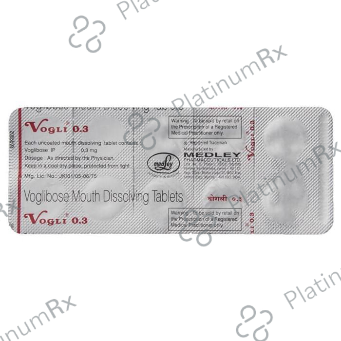 Vogli 0.3mg Tablet MD 10s
