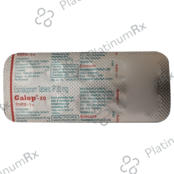 Galop 20mg Tablet 10s