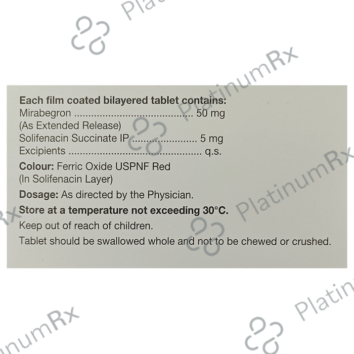 VesiBeta S 50 Tablet ER