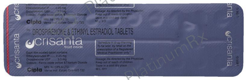 Crisanta 3/0.035mg Tablet 21s