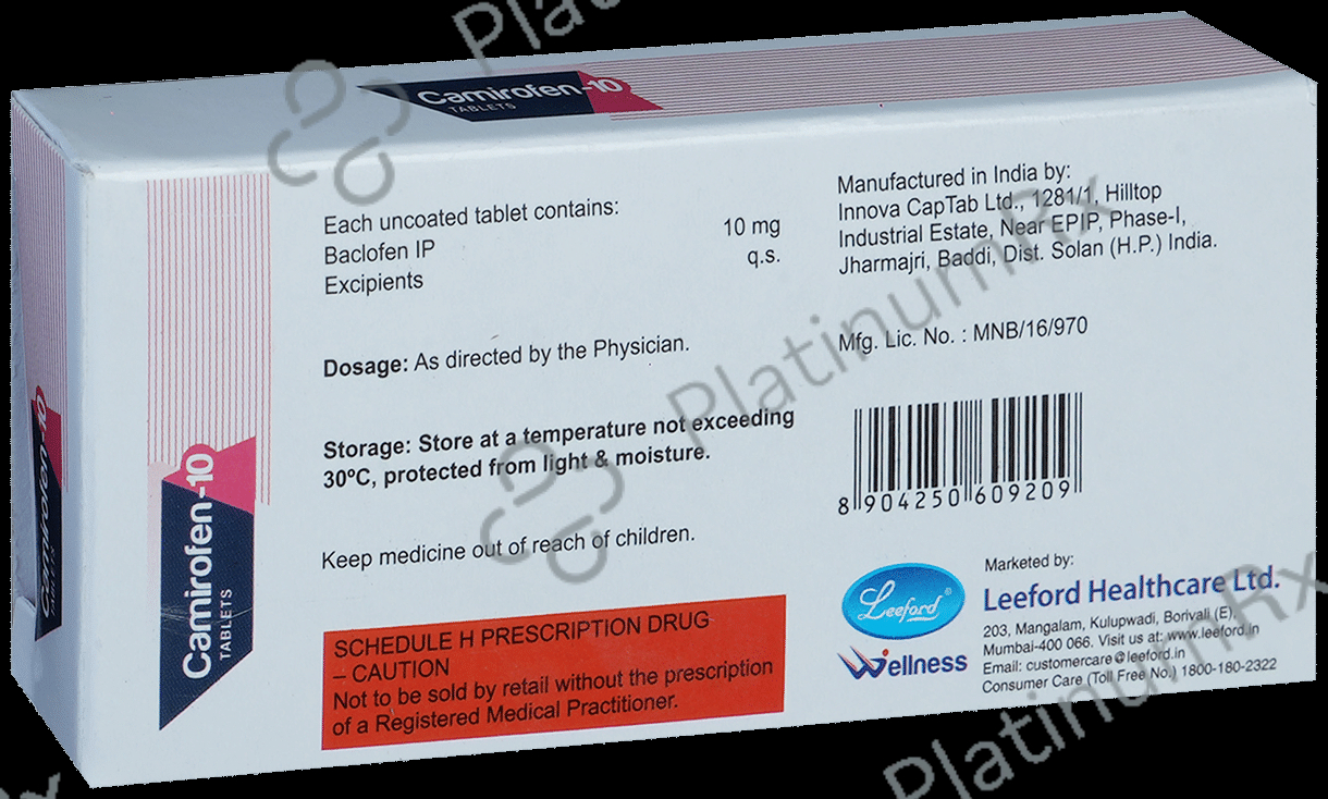 Camirofen 10mg Tablet