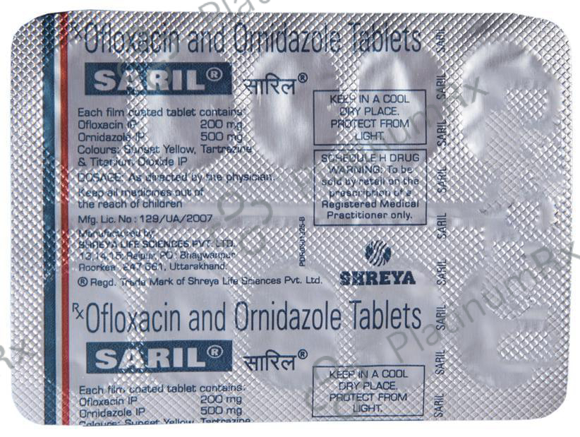 Saril 200/500mg Tablet 10s