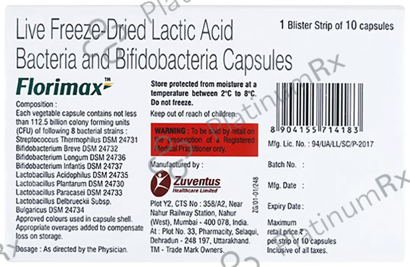 Florimax 2.5B Capsule 10s