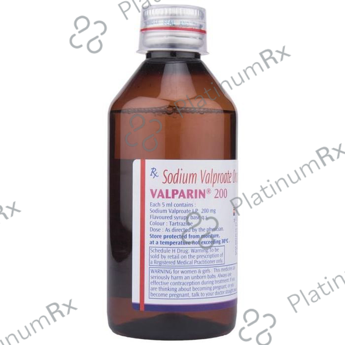 Valparin 200 Oral Solution Delicious Pineapple