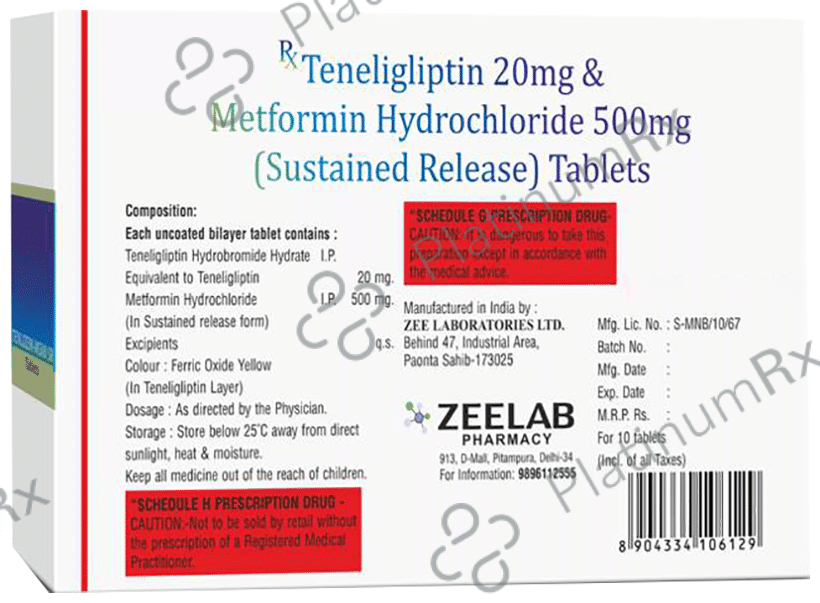 Tenlizem-M500 SR Tablet