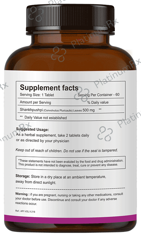 Herb Essential Shankhpushpi (Convolvulus Pluricaulis) Tablet
