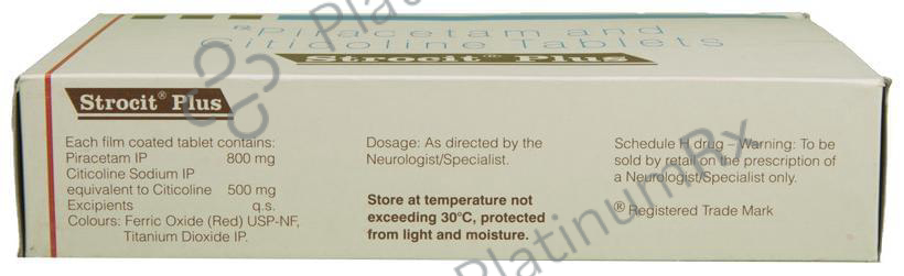 Strocit Plus 500/800mg Tablet 10s