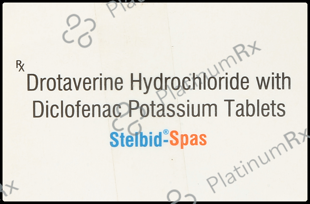Stelbid Spas 80mg/50mg Tablet