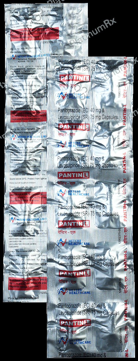 Pantin L 75/40mg Capsule SR 10s