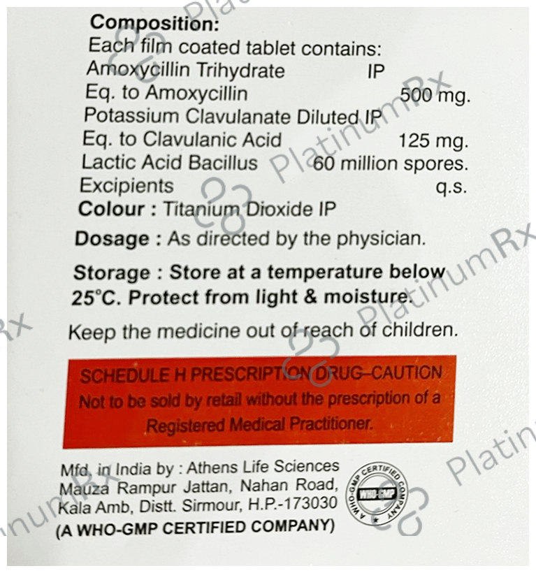 V-Clav 625 Tablet