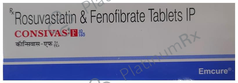 Consivas-F 10/160 Tablet