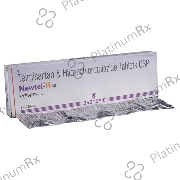 Newtel H 80 12.5/80mg Tablet 10s
