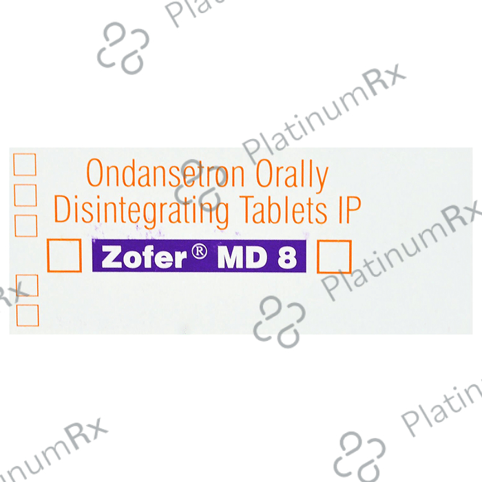Zofer MD 8mg Tablet 10s