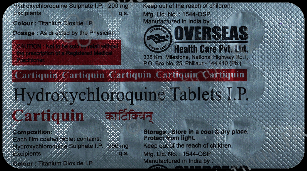 Cartiquin 200mg Tablet 15s