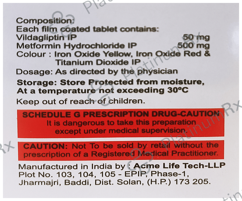 Acvilda-M 500mg/50mg Tablet