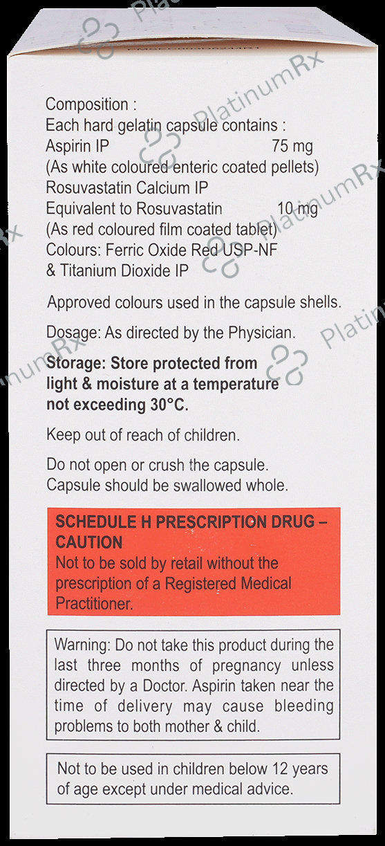 Jubira Plus 75/10mg Capsule 15s