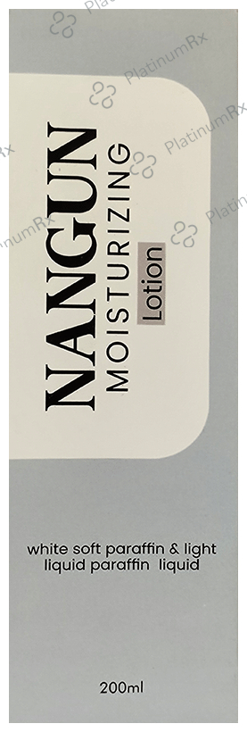Nangun Moisturizing Lotion with Soft Paraffin & Light Liquid Paraffin - For Soft & Smooth Skin