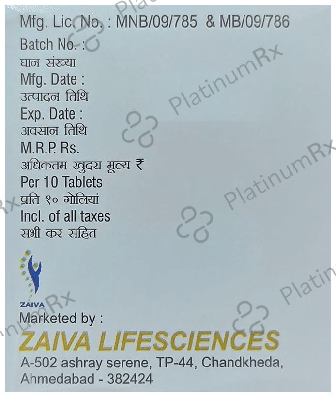Zyval CR 500 Tablet