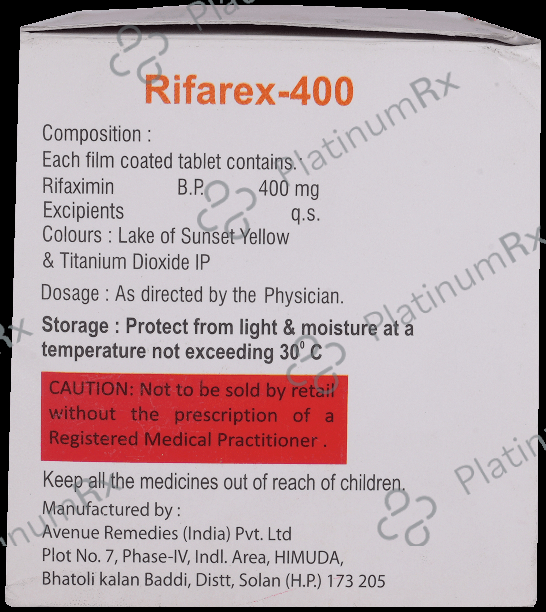 Rifarex 400mg Tablet
