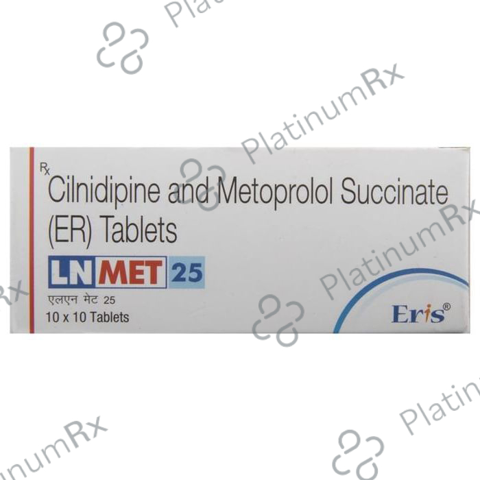 LN Met 10/25mg Tablet ER 10s