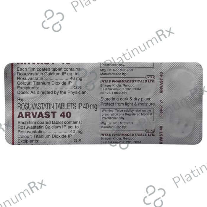 Arvast 40 Tablet