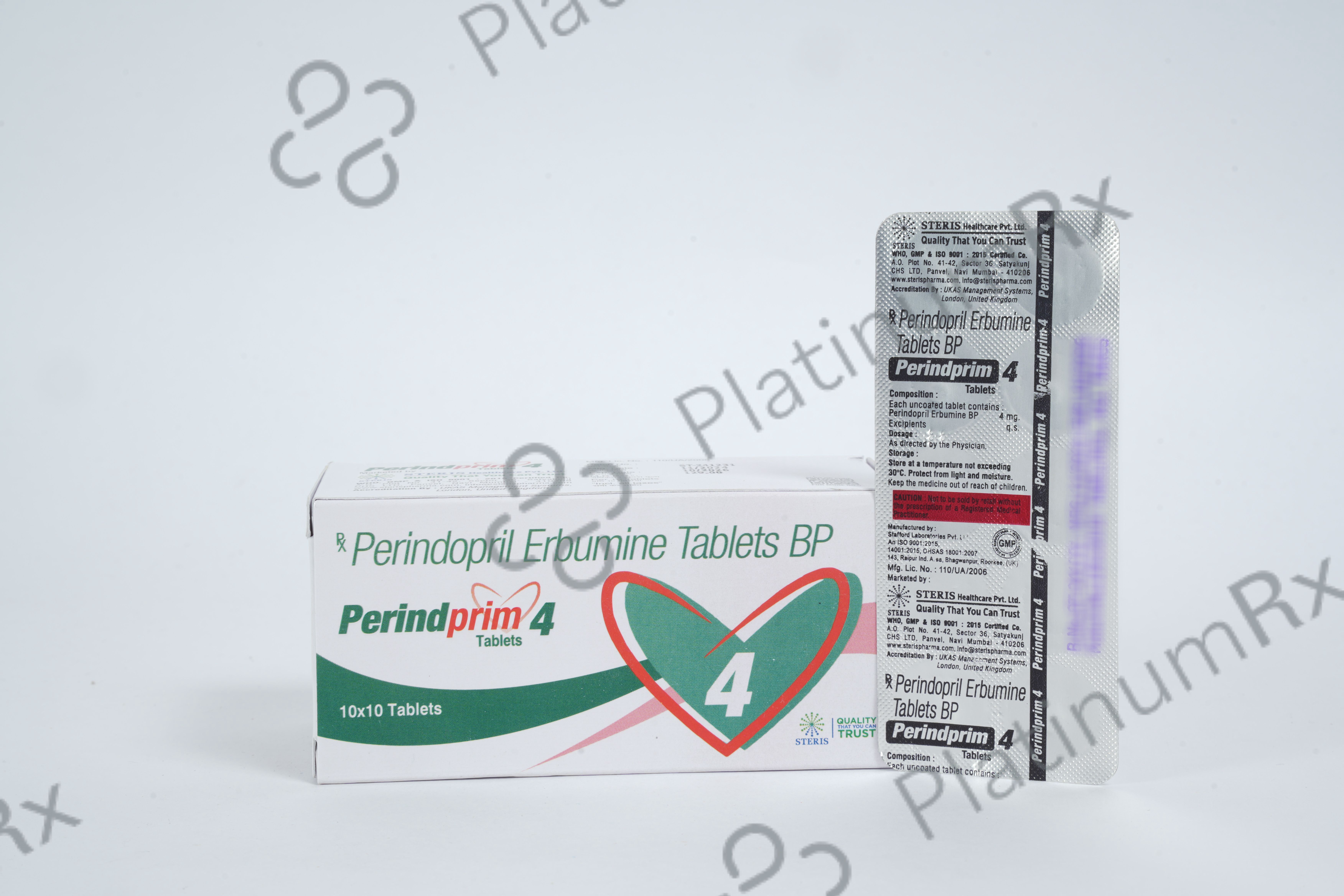 Perindprim 4mg Tablet 10s