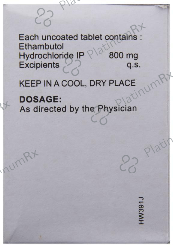 Mycobutol 800 Tablet