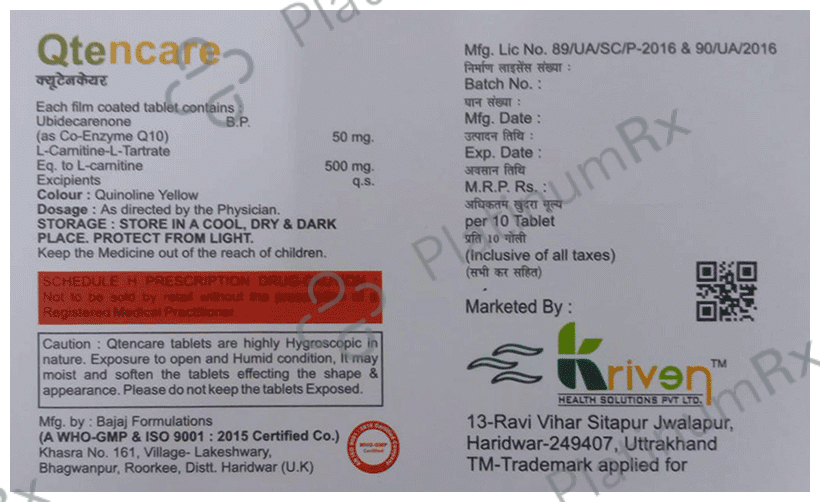 Qtencare Tablet