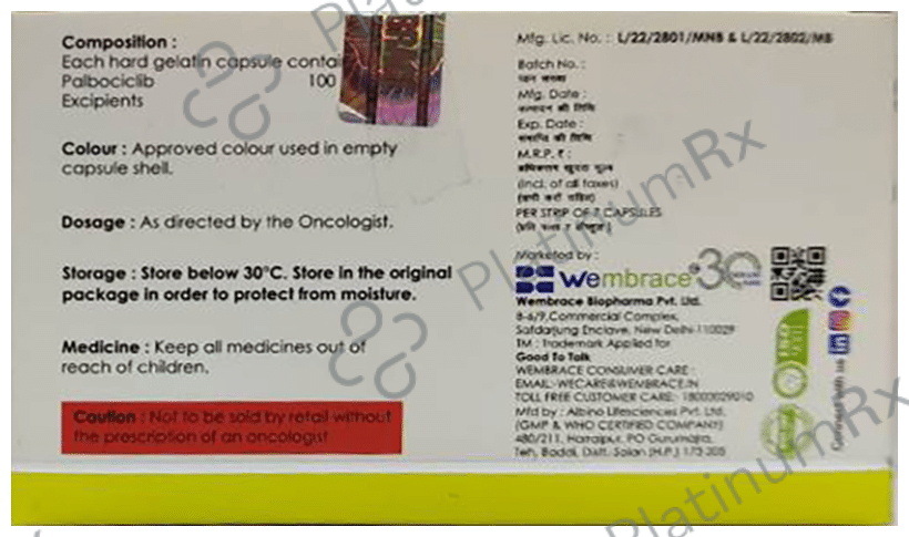 Webace 100mg Capsule