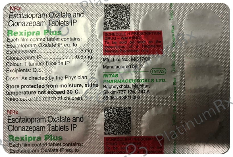Rexipra Plus Tablet 15 Tablet