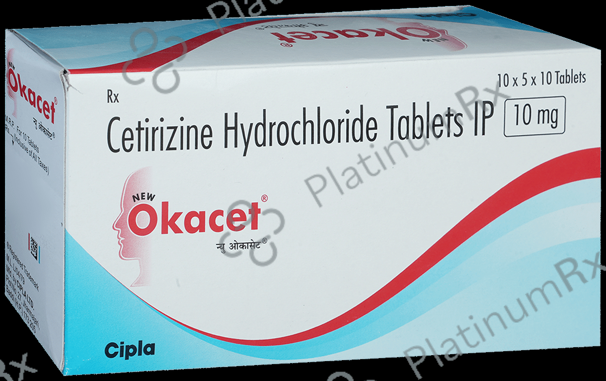 New Okacet Tablet 10s