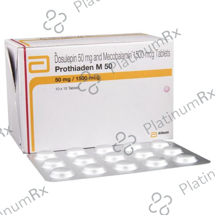 Prothiaden M 50mg/1500mcg Tablet 15s